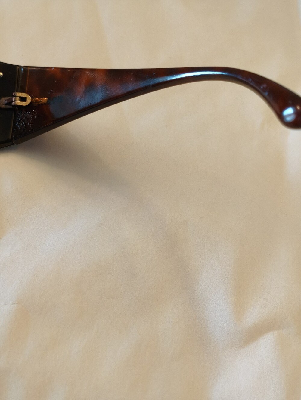 AUTHENTICATED ๐ค Prada Tortoiseshell Oversized Sunglasses + Case & COA - Picture 12 of 16